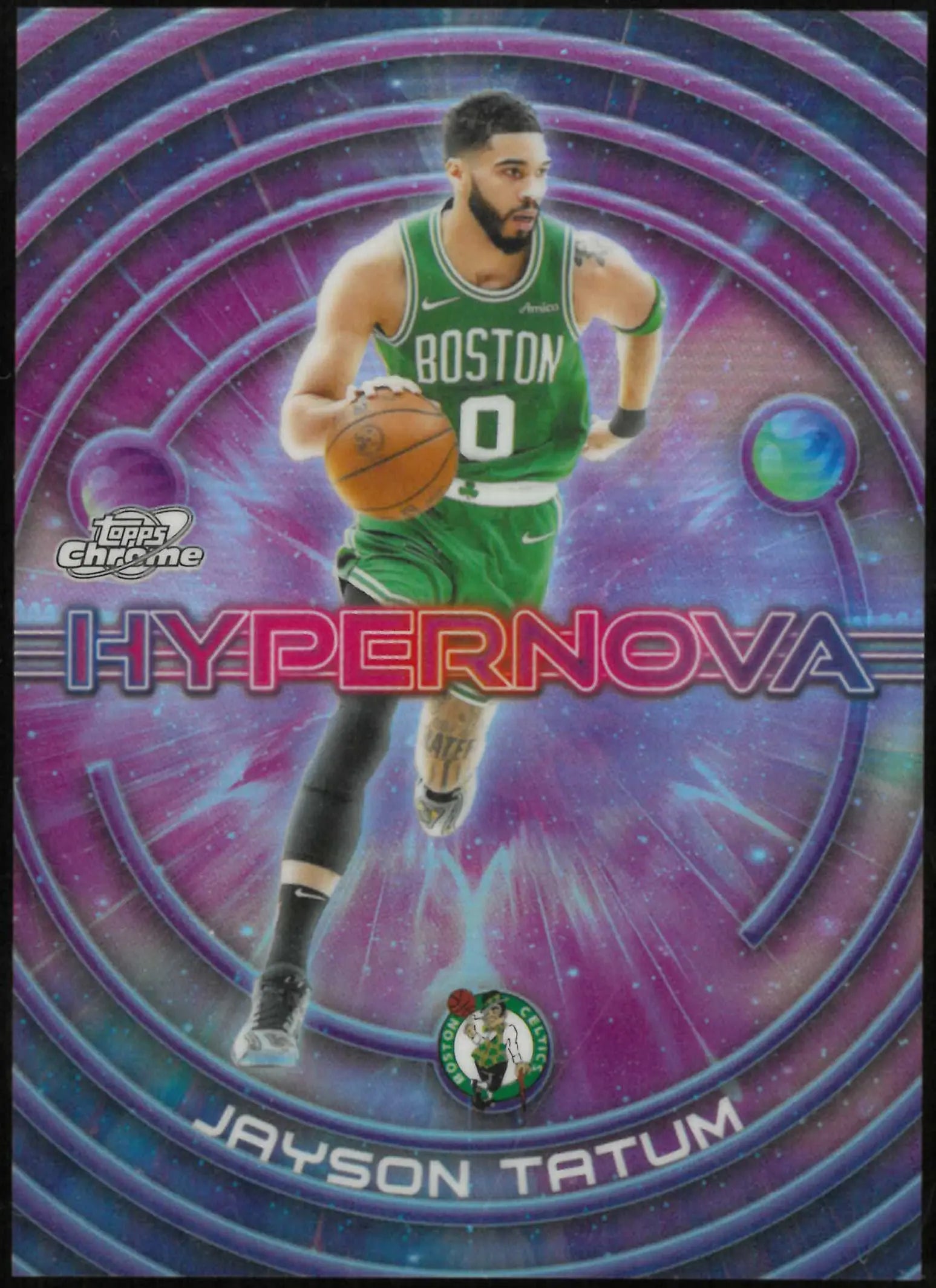 2025-26 Topps Chrome Cosmic #HN-9 Jayson Tatum Hyper Nova 