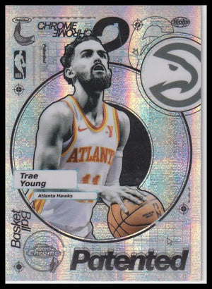 2025-26 Topps Chrome Trae Young Patented 