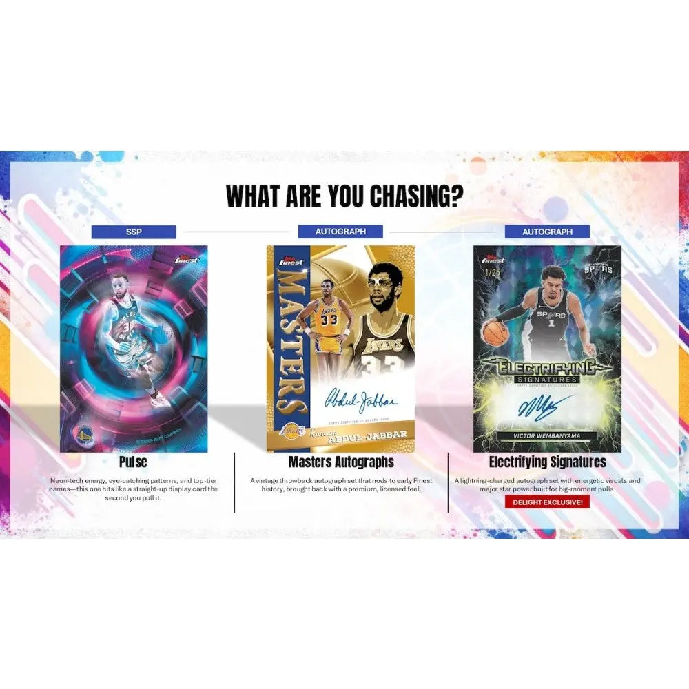 2025-26 Topps Finest Basketball Breaker's Delight Box 