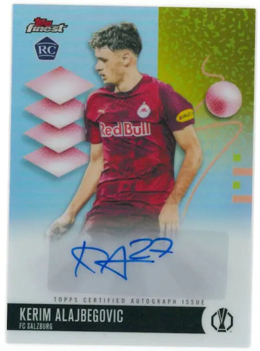 2025-26 Topps Finest UCC Rookie Autograph Kerim Alajbegovic Auto RC 