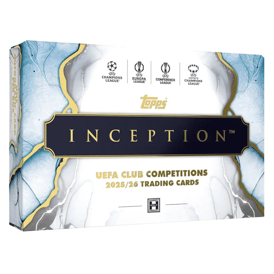 2025-26 Topps Inception UEFA Club Competitions Soccer Hobby Box 