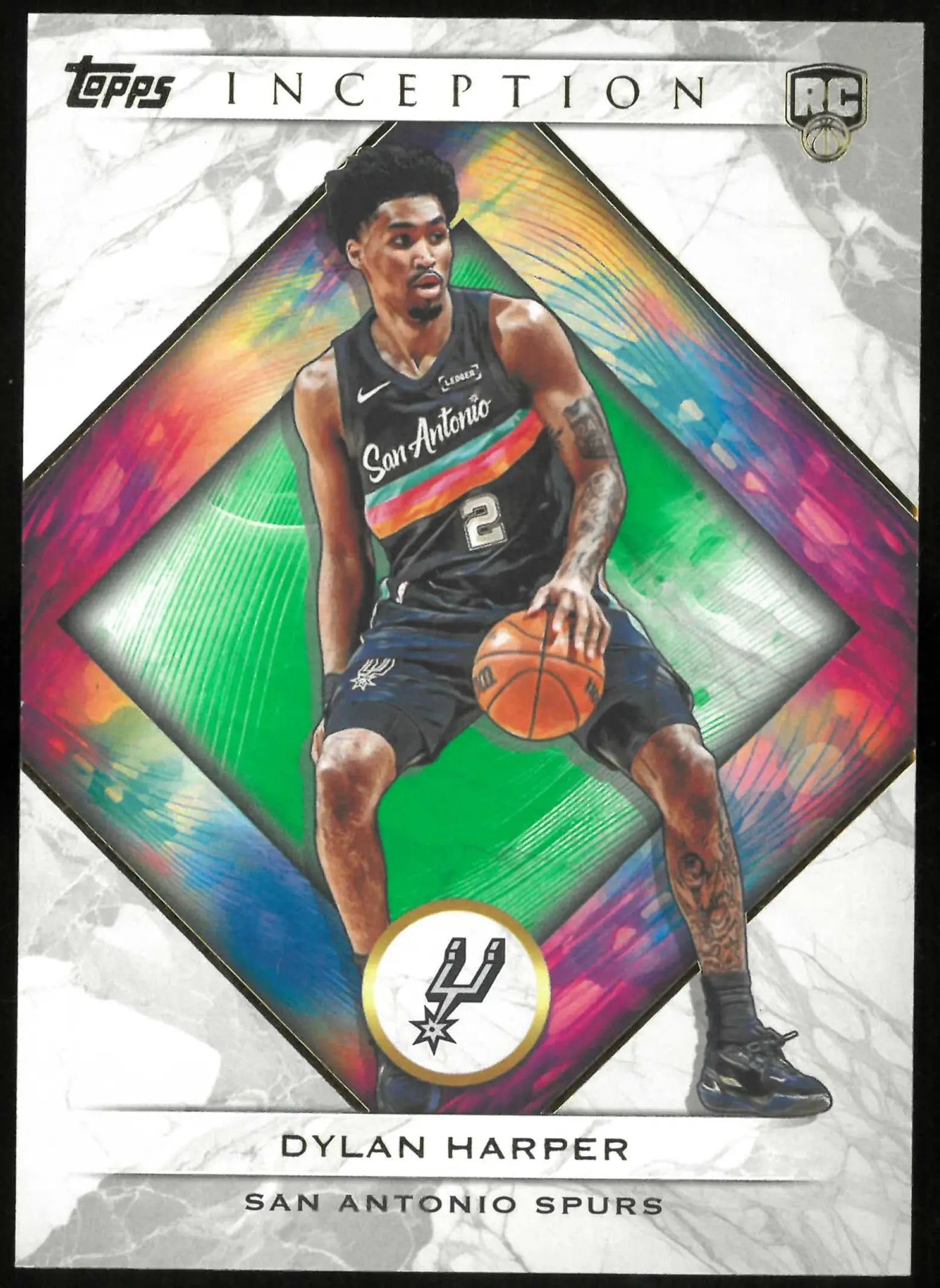 2025-26 Topps Inception #35 Dylan Harper Rookie 
