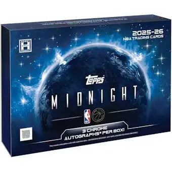 2025-26 Topps Midnight Basketball Hobby Box 