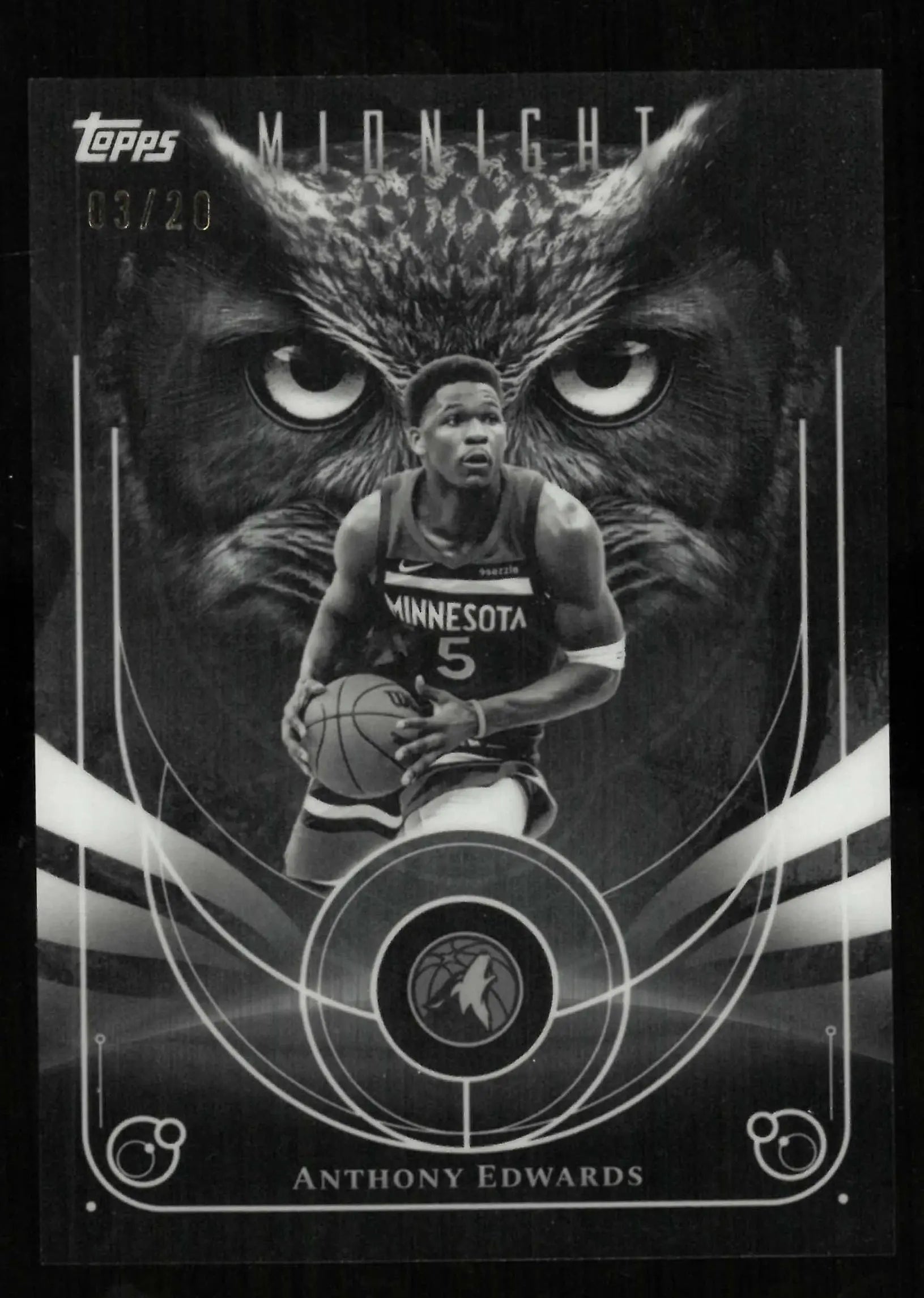 2025-26 Topps Midnight Night Owls VJ Edgecombe Equinox /20 