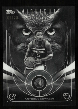 2025-26 Topps Midnight Night Owls VJ Edgecombe Equinox /20 