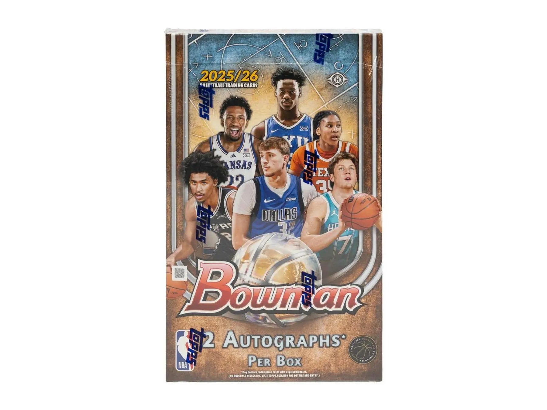 2025-26 Topps NBA Bowman Basketball Hanger Box 