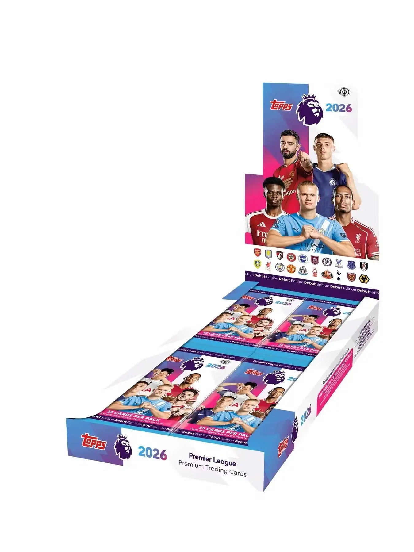 2025-26 Topps Premier League EPL Soccer Hobby Box 