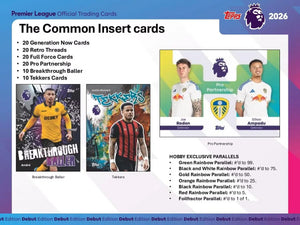 2025-26 Topps Premier League EPL Soccer Hobby Box 