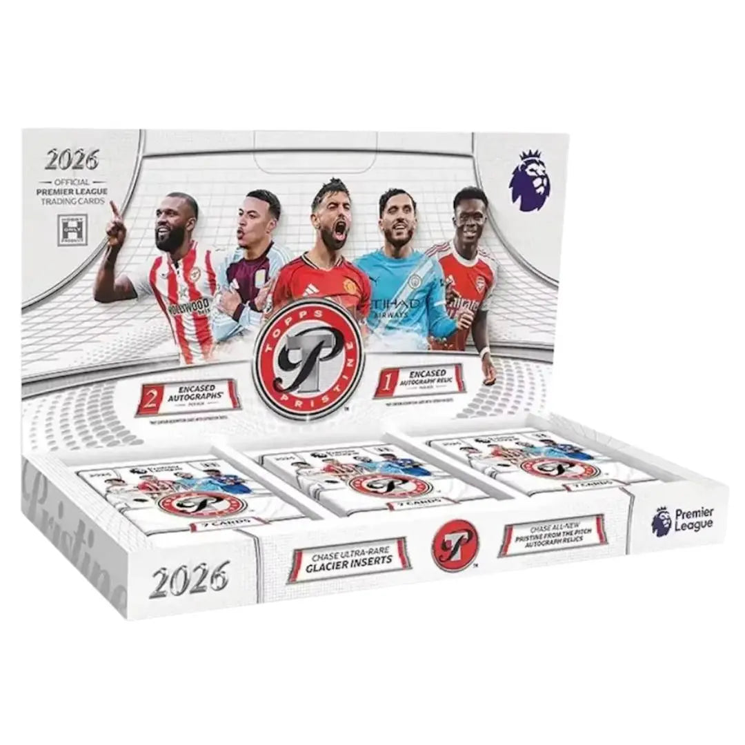 2025-26 Topps Pristine Premier League Soccer Hobby Box 