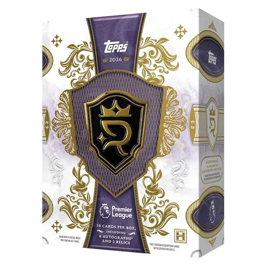2025-26 Topps Royalty Premier League Soccer Hobby Box 