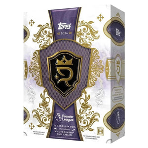 2025-26 Topps Royalty Premier League Soccer Hobby Box 