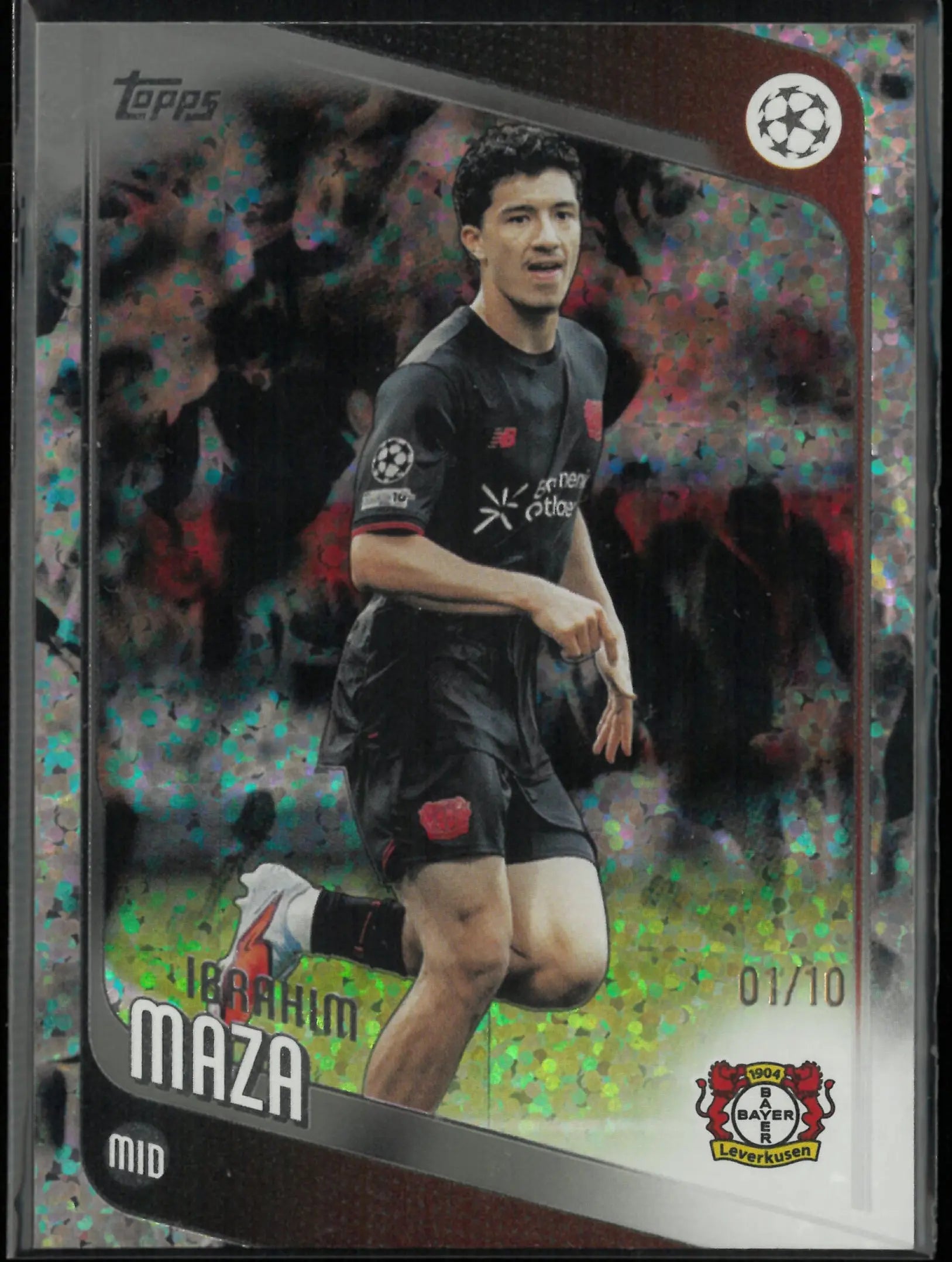 2025-26 Topps UEFA Champions League Ibrahim Maza Black /10 