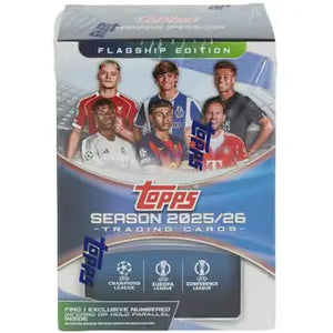 2025/26 Topps UEFA Club Competitions Soccer 7-Pack Blaster Box 