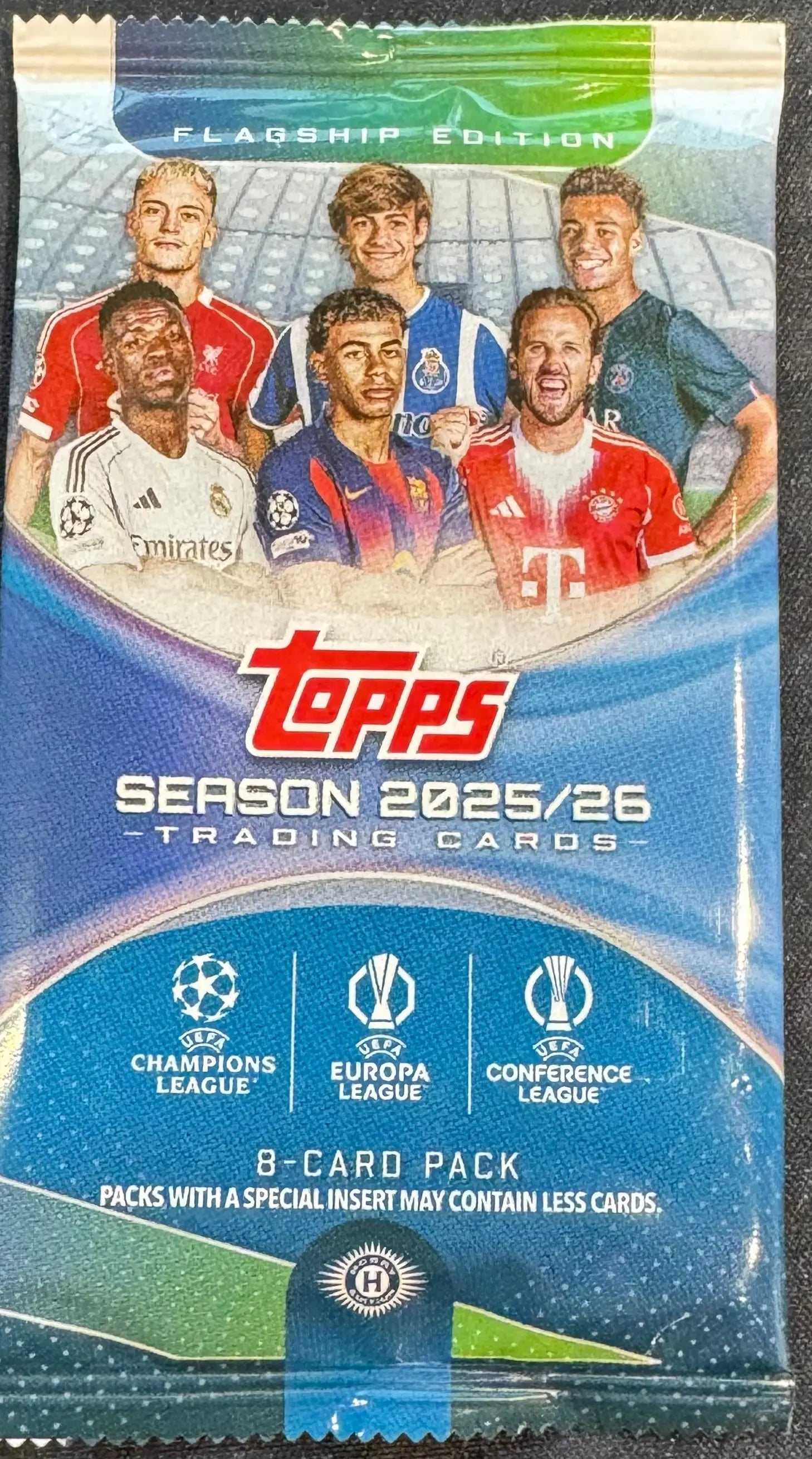 2025-26 Topps UEFA Club Competitions Soccer Hobby Single Pack Sales 