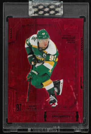 2025-26 UD Skybox Metal Universe Kirill Kaprizov Red PMG /100 
