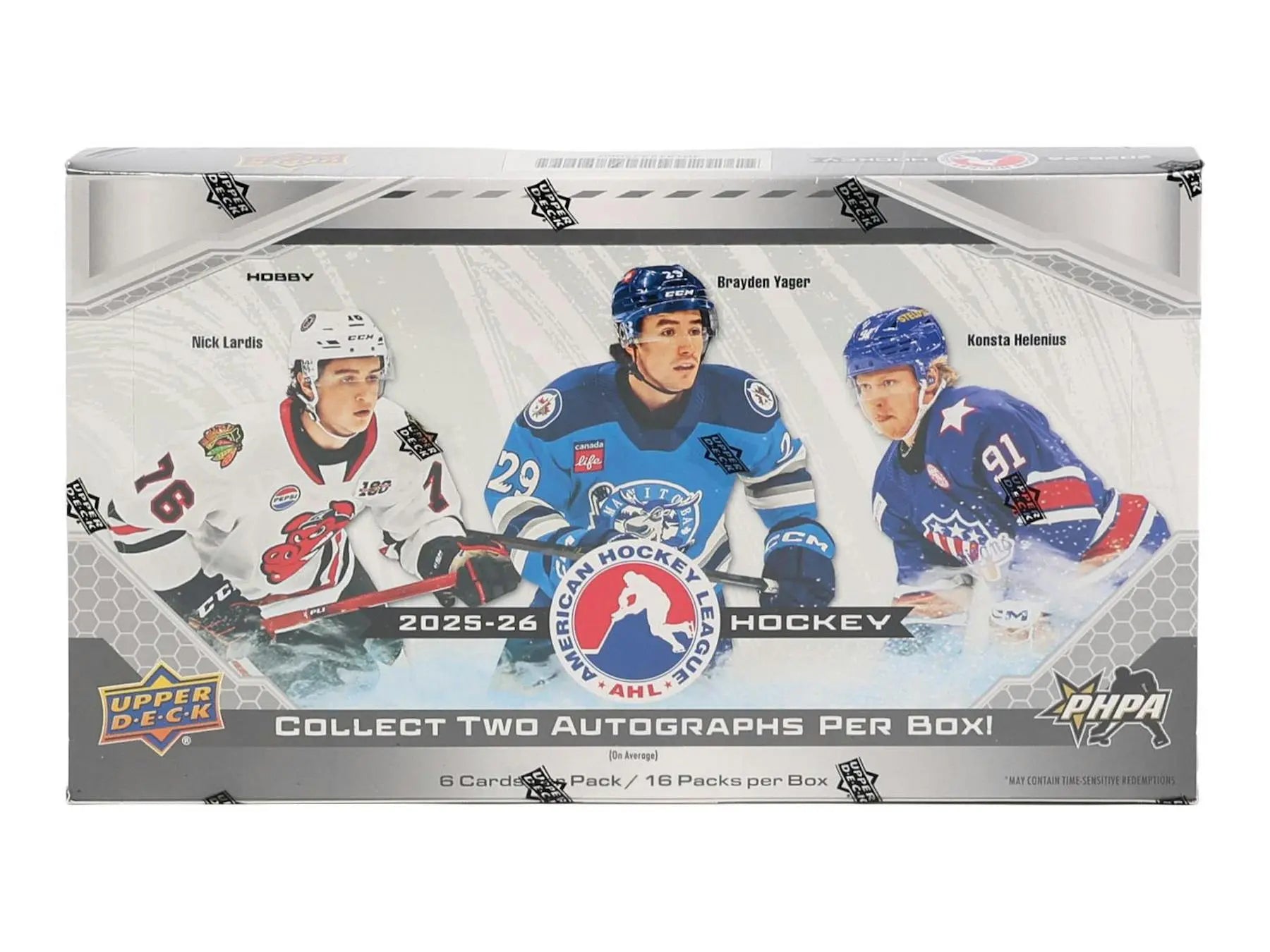 2025-26 Upper Deck AHL Hockey Hobby Box (Pre-Order) 