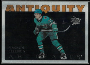 2025-26 Upper Deck Artifacts Antiquity Macklin Celebrini 
