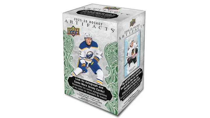 2025-26 Upper Deck Artifacts Hockey Blaster Box 