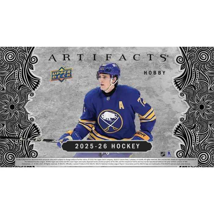 2025-26 Upper Deck Artifacts Hockey Hobby Box 