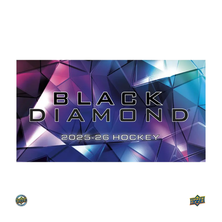 2025-26 Upper Deck Black Diamond Hockey Hobby Box (Pre Order) 