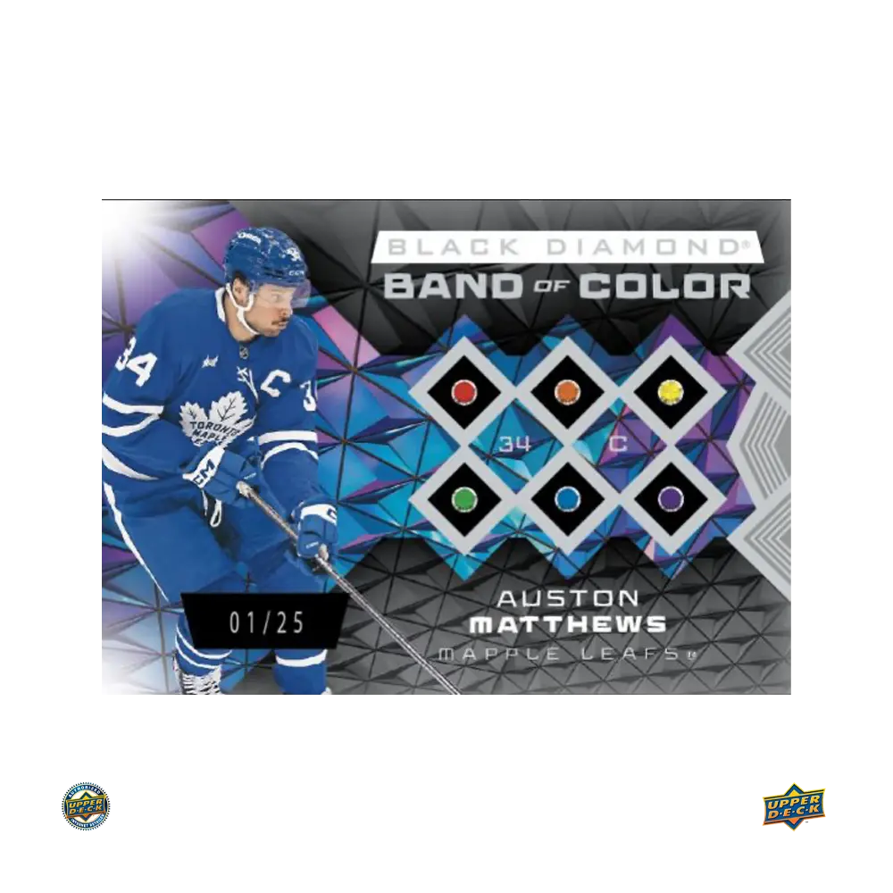 2025-26 Upper Deck Black Diamond Hockey Hobby Box (Pre Order) 