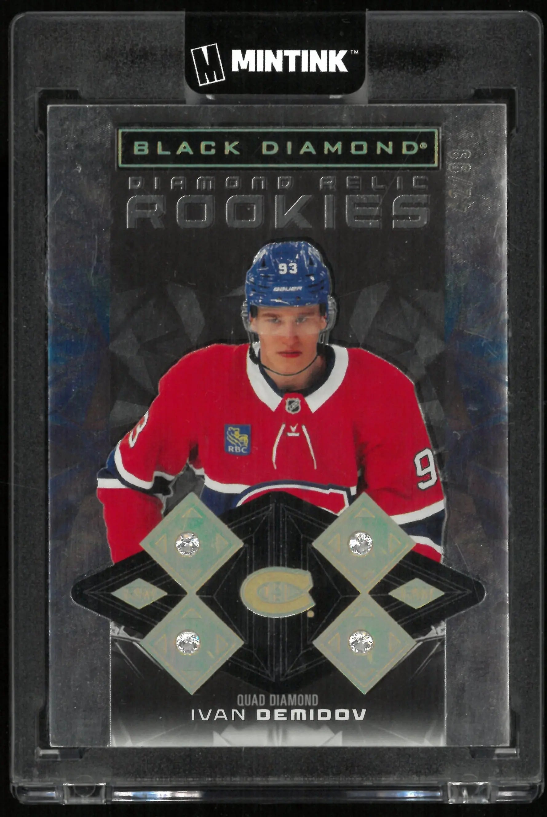 2025-26 Upper Deck Black Diamond Relic Rookies Ivan Demidob /99 