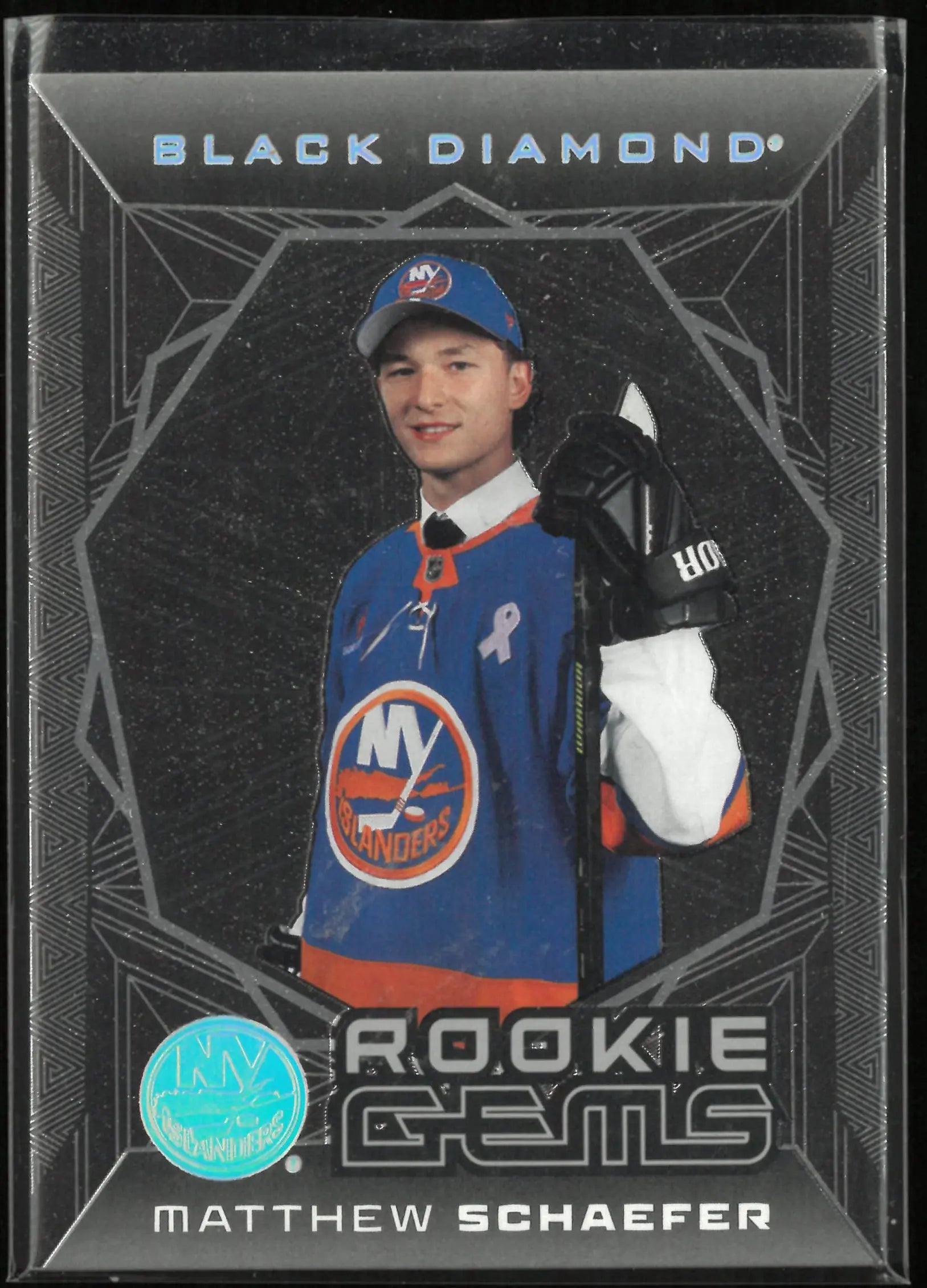 2025-26 Upper Deck Black Diamond Rookie Gems Matthew Schaefer /399 RC 