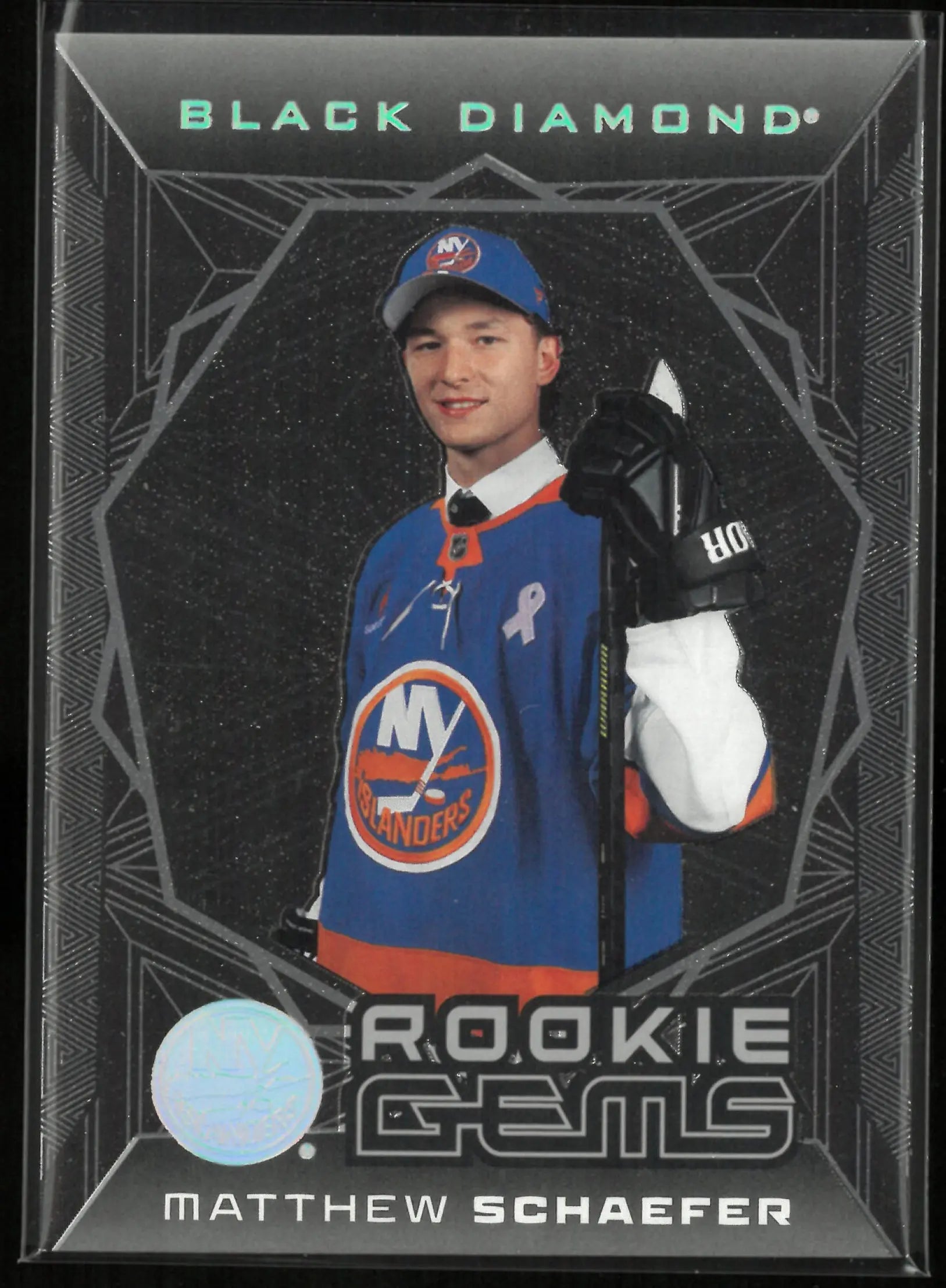 2025-26 Upper Deck Black Diamond Rookie Gems Matthew Schaefer RC /399 