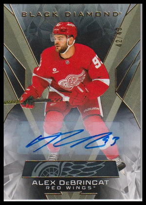 2025-26 Upper Deck Black Diamond #BDB-AD Alex DeBrincat Gold Auto #/49 