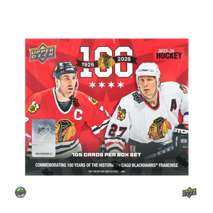 2025-26 Upper Deck Chicago Blackhawks Centennial Hockey Box Set 