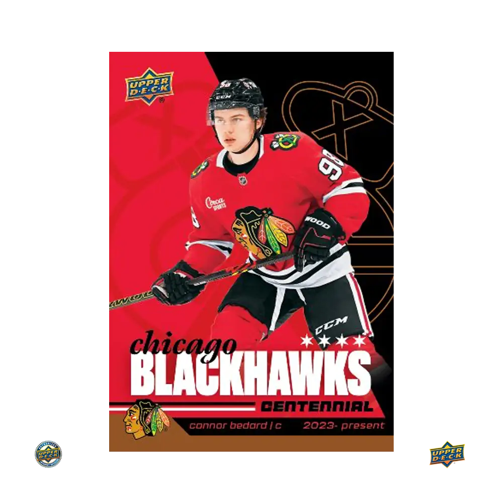 2025-26 Upper Deck Chicago Blackhawks Centennial Hockey Box Set 