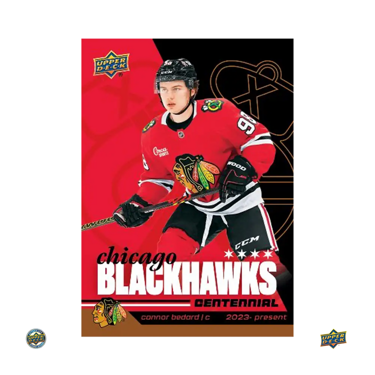 2025-26 Upper Deck Chicago Blackhawks Centennial Hockey Box Set 