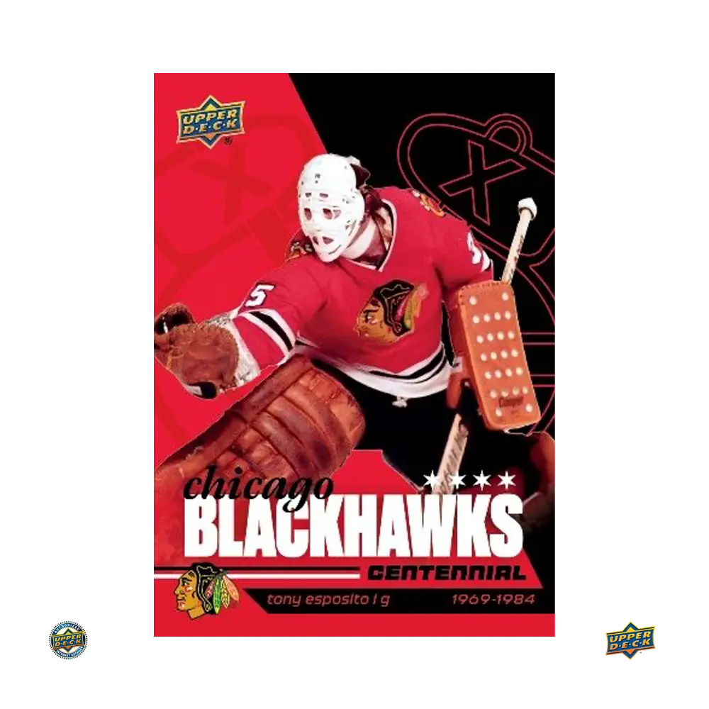 2025-26 Upper Deck Chicago Blackhawks Centennial Hockey Box Set 