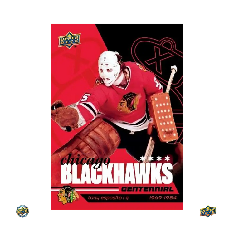 2025-26 Upper Deck Chicago Blackhawks Centennial Hockey Box Set 