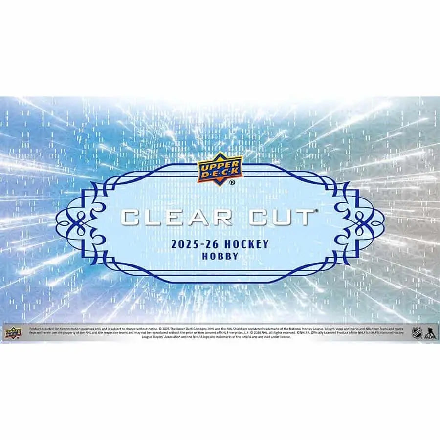 2025-26 Upper Deck Clear Cut Hockey Hobby Box (Pre Order) 