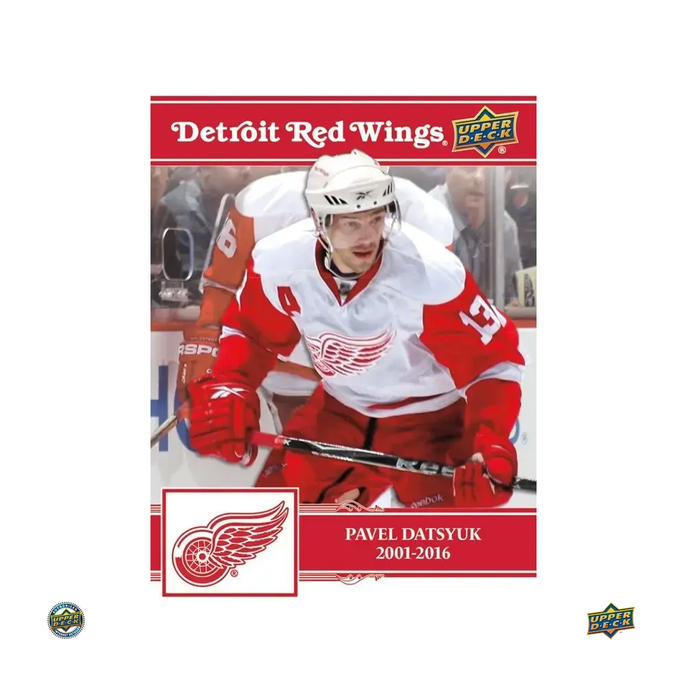 2025-26 Upper Deck Detroit Red Wings Centennial Hockey Hobby Box 