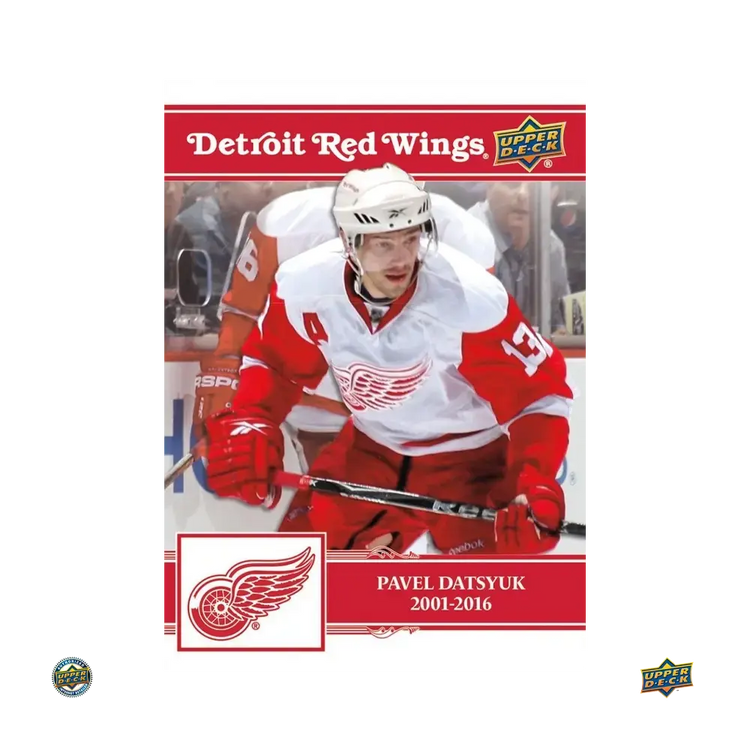 2025-26 Upper Deck Detroit Red Wings Centennial Hockey Hobby Box 