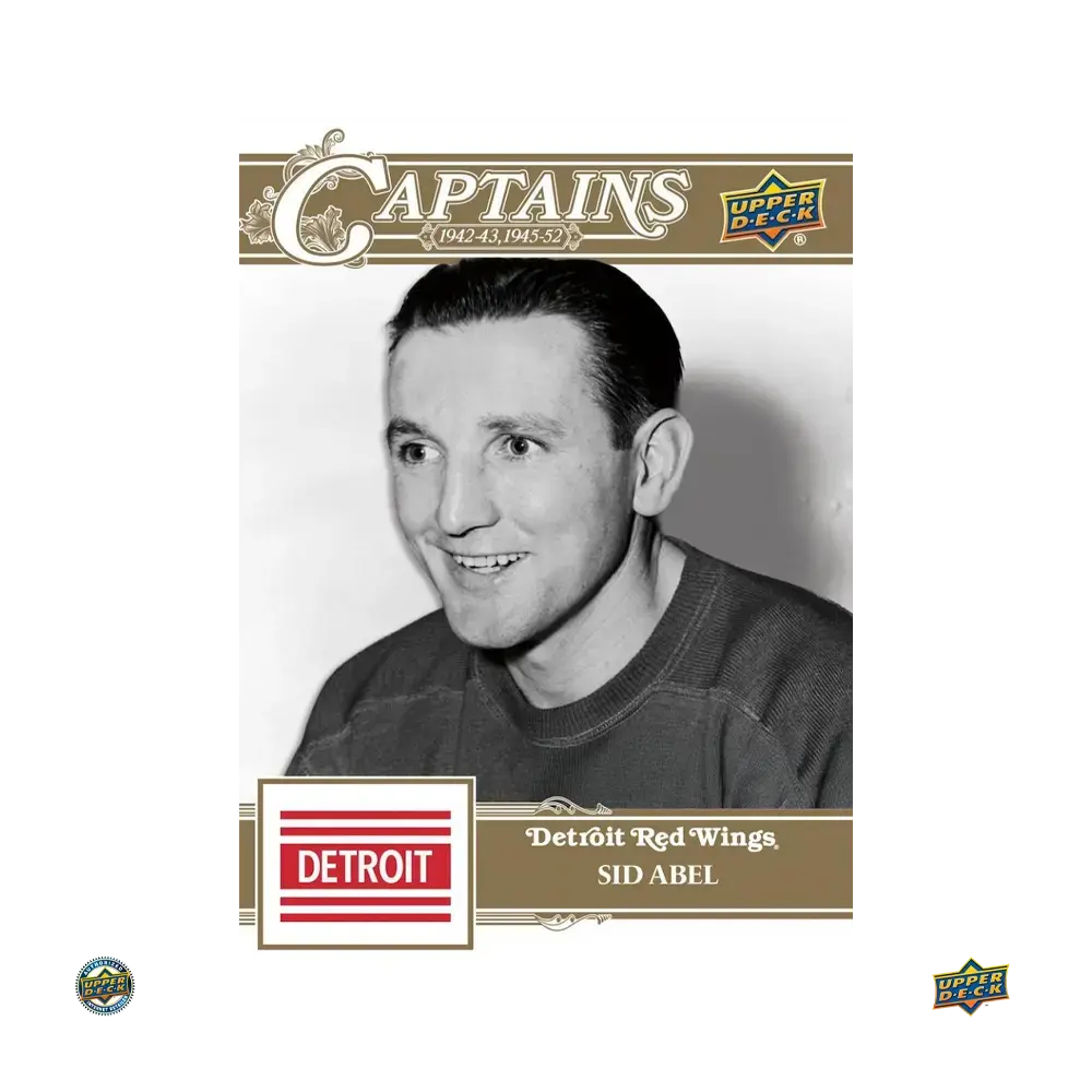 2025-26 Upper Deck Detroit Red Wings Centennial Hockey Hobby Box 