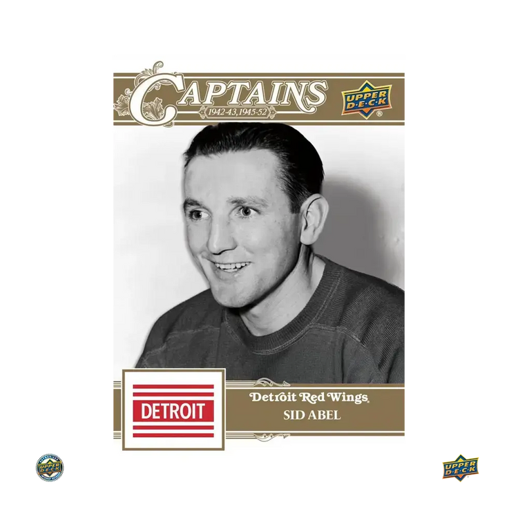 2025-26 Upper Deck Detroit Red Wings Centennial Hockey Hobby Box 
