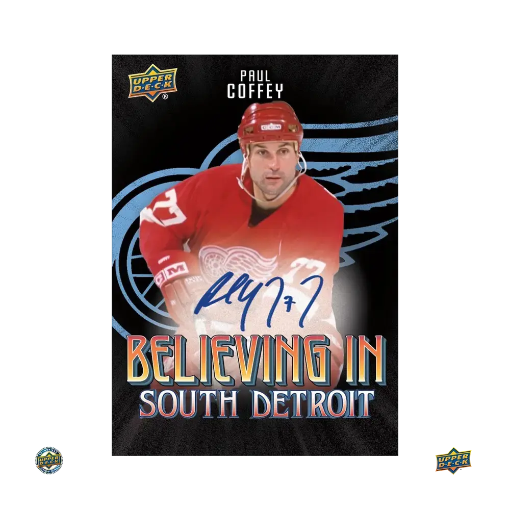 2025-26 Upper Deck Detroit Red Wings Centennial Hockey Hobby Box 