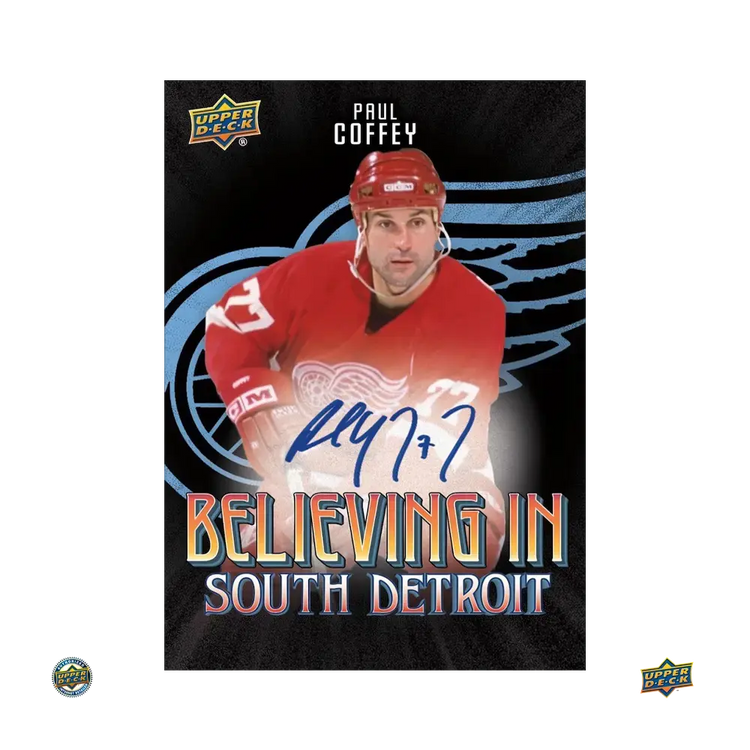 2025-26 Upper Deck Detroit Red Wings Centennial Hockey Hobby Box 