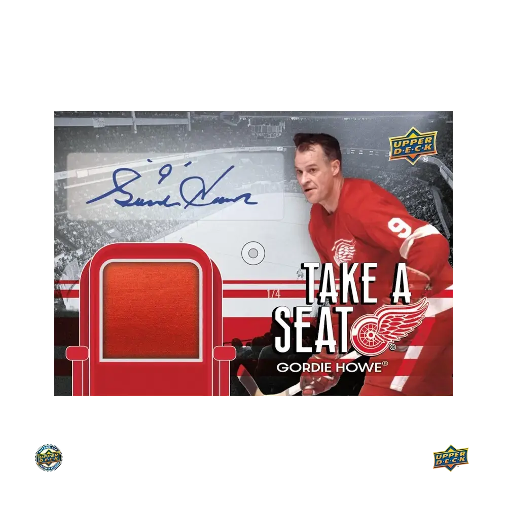 2025-26 Upper Deck Detroit Red Wings Centennial Hockey Hobby Box 