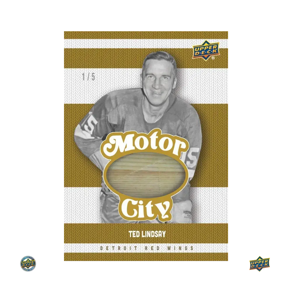 2025-26 Upper Deck Detroit Red Wings Centennial Hockey Hobby Box 