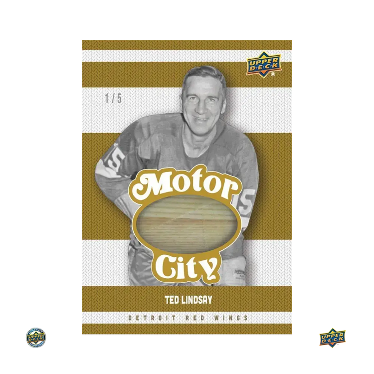 2025-26 Upper Deck Detroit Red Wings Centennial Hockey Hobby Box 