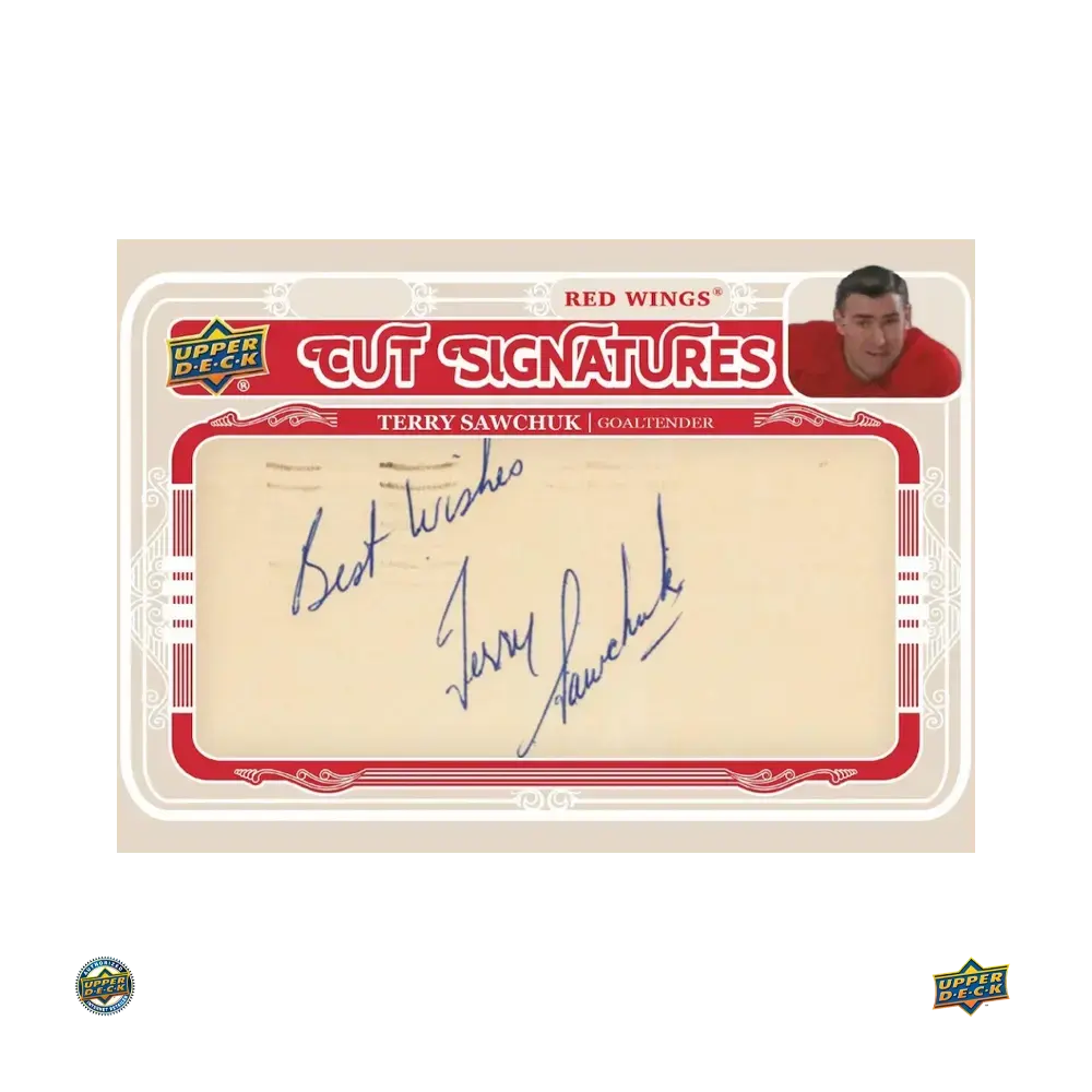 2025-26 Upper Deck Detroit Red Wings Centennial Hockey Hobby Box 