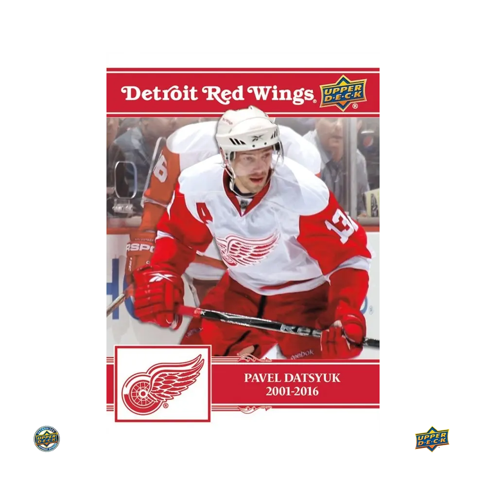 2025-26 Upper Deck Detroit Red Wings Centennial Hockey Hobby Box (Pre Order) 