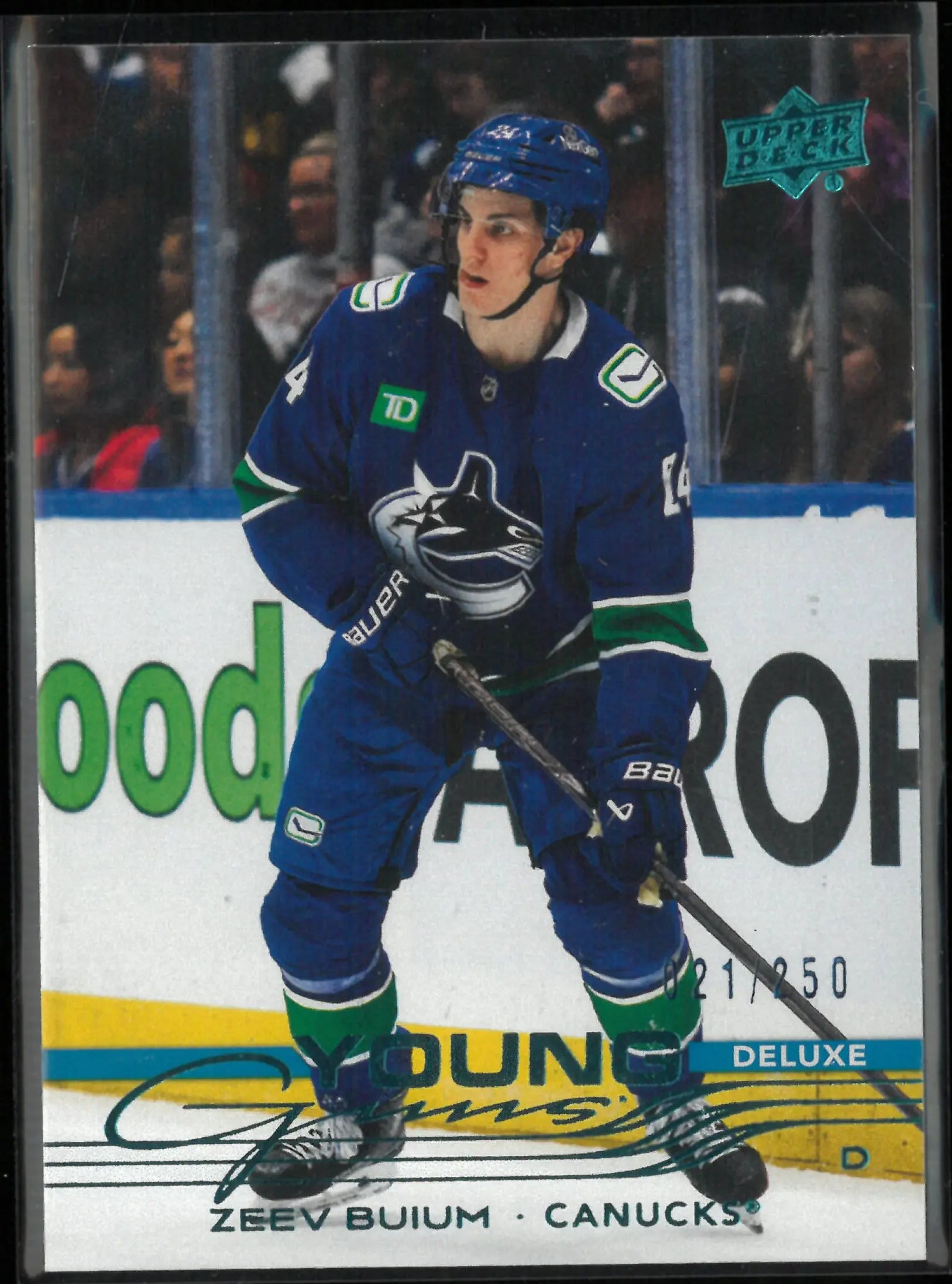 2025-26 Upper Deck Extended Series Deluxe Young Guns Rookie Zeev Buium RC /250 