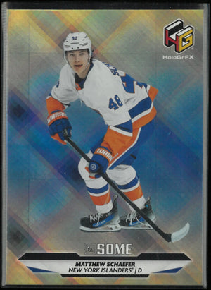 2025-26 Upper Deck Extended Series HoloGrFX AU Some Rookie Matthew Schaefer RC 