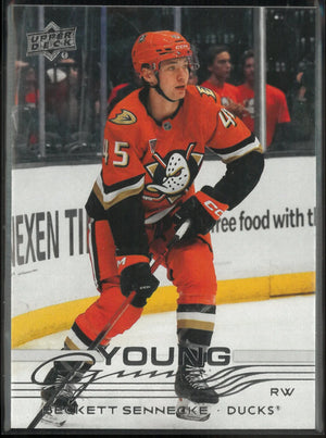2025-26 Upper Deck Extended Series Young Guns Rookie Beckett Sennecke 