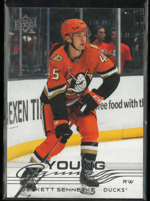 2025-26 Upper Deck Extended Series Young Guns Rookie Beckett Sennecke RC 
